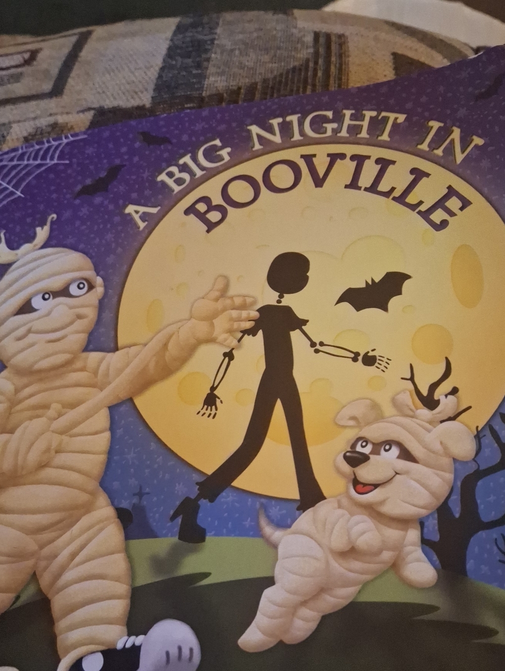 A Big Night In Booville Mummy Dog Halloween Book